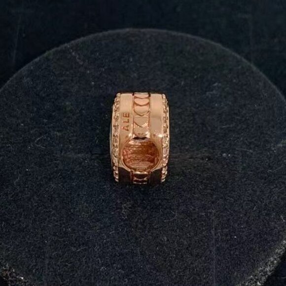 Pandora Dominican Republic Flag Charm Flag Bead Charm Rose Gold-Plated - Picture 4 of 4